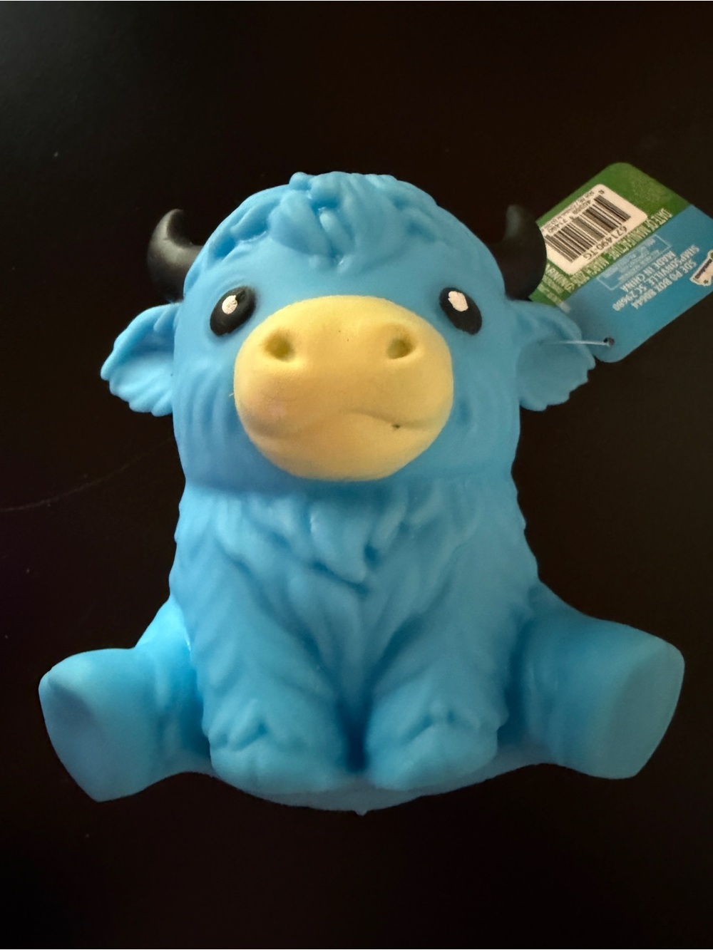 New Sunny Days Squeeezy Blue Highland Cow Squishy Toy 3+ Viral Fidget Squeeze